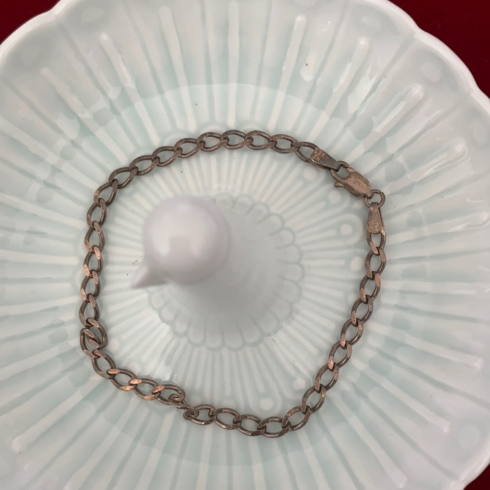Pure silver chain bracelet 92.5%